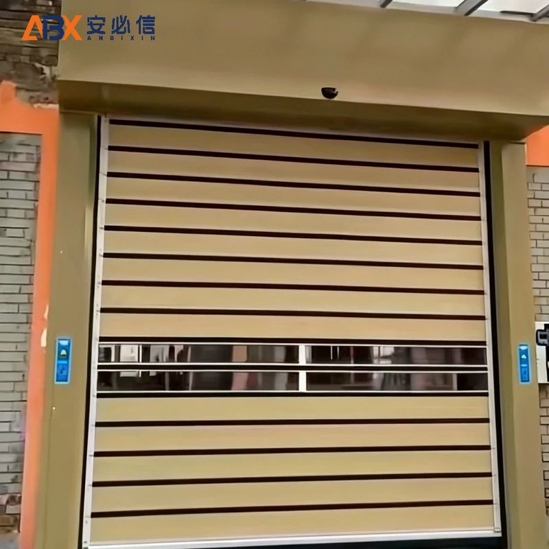 阿拉尔PVC高速卷帘门